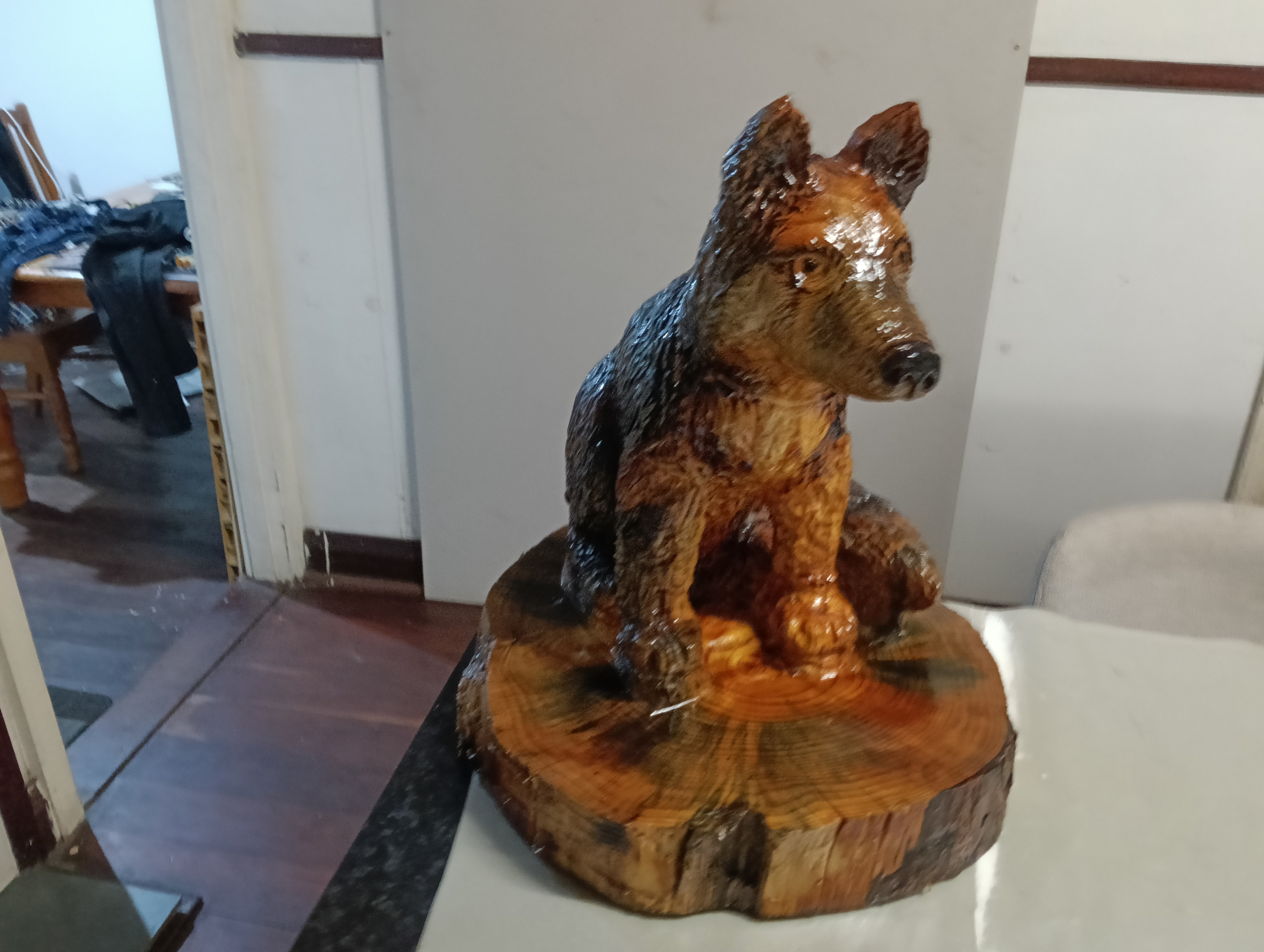 Husky Sculpture 3